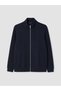 Trendy Picks from Kübra Butik: Men’s Zipper Sweatshirt with a Mock Neck and Yoke Detail - 5