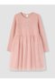 Trendy Picks from Kübra Butik: Girls' Dress with Tulle Detail - 4