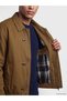 Trendy Picks from Kübra Butik: Relaxed Fit Shirt, Stand-Up Collar, Men’s Jacket with Yoke Detail - 4