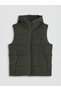 Trendy Picks from Kübra Butik: STANDARD Fit Men's Hooded Puffer Vest - 6