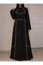 Formal Abaya - 52 - Black