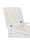 White Laundry Hamper with Bag - 6