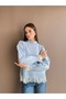 Knitted Sweater with Lace Sleeves and Lace Skirt - 2