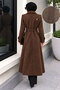 Moscow Melton Coat TSD260382 Bitter Coffee - 6