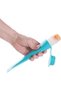 Popsicle Mold, 4 PCS Silicone Reusable Ice Pop Molds with Attached Lids, Easy Clean Mess-Free Stacka - 5