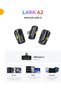 Lark A1 Wireless Microphone for iPhone & Android, 48kHz/24-bit Studio Audio, 3-Level Noise Cancellat - 2