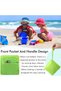 2 Pack Mesh Drawstring Beach Backpack, Large Capacity Waterproof Fabric, Adjustable Shoulder Straps, - 2