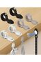 6PCS Magnetic Cable Ties, Adjustable Silicone Cord Organizers