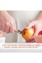 4 Pieces Multi Function Fruit Corer and Pitter Remover Set, Stainless Steel Pear Corer Pitter, 4 Siz - 4