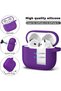 غطاء سيليكون ناعم لسماعات AirPods 5 و AirPods 4 - أرجواني - 6