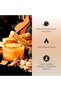 شمعة معطرة برائحة البرغموت، وعاء ذهبي منقوش، 7.0 × 5.2 سم، وحدة واحدة - 4
