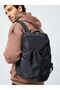 Men Nylon Drawstring Backpack Free Size Black 7022948901 - 2