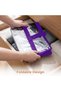 3 PCS Storage Bags,Purple Clear Clothes Organizer - 5