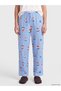 LCW DREAM Ecru-Patterned Women's Pajama Bottoms, Featuring the ALITA CITY Touch - 2