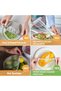 60 Pcs Reusable Bowl Covers Set, Elastic Stretch Plastic Wrap Alternative, 3 Sizes, Translucent, for - 4