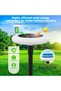 4 Pcs Outdoor Solar Walkway Lights, Warm White - 5