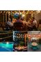 Outdoor String Lights 36FT with 12Pcs E27 Sockets Warm White 2700K - 2
