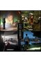 White Laser Wick Flashlight with COB Side Light, Portable Tactical Flashlight with Digital Display & - 6