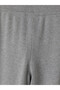 Peak New Season Gray Women's Knit Pants with Elastic Waistband - 5