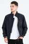 Navy Blue, Lined, Waterproof and Windproof Transitional Coat/Raincoat