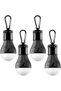 4 PCS Tent Lamp,Portable LED Camping Lantern Bulb