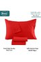 Luxurious Stripe Pillow Covers Set with Envelop Closure Design, Pillowcases 2-Pieces Set, Soft & Coz - 6