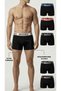 Premium Men's Boxer Brief 6-Pack – Cotton-Stretch Fabric, Elastic Waistband, Non-Riding, Solid Color Boxer Briefs - 2