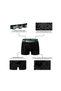 Premium Men's Boxer Briefs 6-Pack – Cotton-Stretch Fabric, Stretch Waistband, Non-Riding Solid Color Boxer Briefs - 3