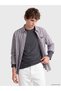An Embroidered Striped Men's Shirt for Style-Conscious Men from UZG STORE