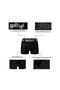 Premium Men's Boxer Briefs 6-Pack – Cotton-Stretch Fabric, Elastic Waistband, Non-Riding Boxer Briefs in 3 Green and 3 Black Colors - 3