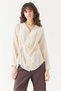 Women's Tie-Up Wrap Blouse - 5