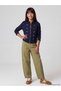 Trendy Picks from Kübra Butik: Girls' Gabardine Cargo Pants - 3
