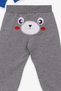 Baby Boy Tracksuit Set with Embroidered Teddy Bear, 9 Months-3 Years, Cobalt Blue - 4