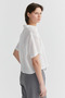 Women's Short Sleeve Single Pocket Shirt - 5