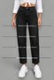 Boyfriend Yüksel Women's Jeans, Relaxed Fit, Mom Fit - denim fabric - 2