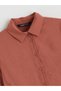 TWO MT SHOP QUALITY LCWAIKIKI Classic Brown Women's Shirt Tunic - 6