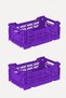 2 Pieces - Minibox Violet Foldable Case 261710 - 3
