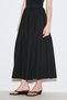 Pilified Wide Skirt Black - 4