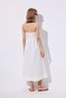 Tightened Corset Dress Ecru - 5