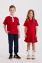 Girl's Knitted Red Dress - 6