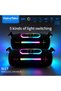 S117 50W Wireless Bluetooth Speaker with Built-in Power Bank function RGB LED Lights, Portable Handle Design, TWS Pairing, AUX, USB and TF Card Support, - 4
