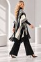 Women's 3-Piece Knitwear Set with Panthool and Blouse - 2