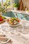 Milos - 7-Piece Glass Salad and Serving Bowl Set: 1 20-cm Salad Bowl and 6 10-cm Snack Bowls - 6