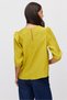 Crew Neck Shoulder Detail Blouse - 6