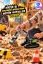 Friction Metal Construction Vehicle 1:55 Scale Excavator - 3