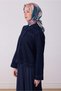 Silk Scarf - 4315-82 Petrol Green Twill - 2