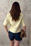 Yellow Buckle Short Jacket - 5