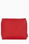 Genuine Leather Women's Wallet Portfolio – Credit Card Holder, Paper Money Compartment 932 - Red - 3