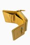 Genuine Leather Women's Wallet Portfolio – Credit Card Holder, Paper Money Compartment 932Mg - Mustard - 3