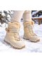 Cold-Resistant Boots with Soft Fur—Winter Shoes